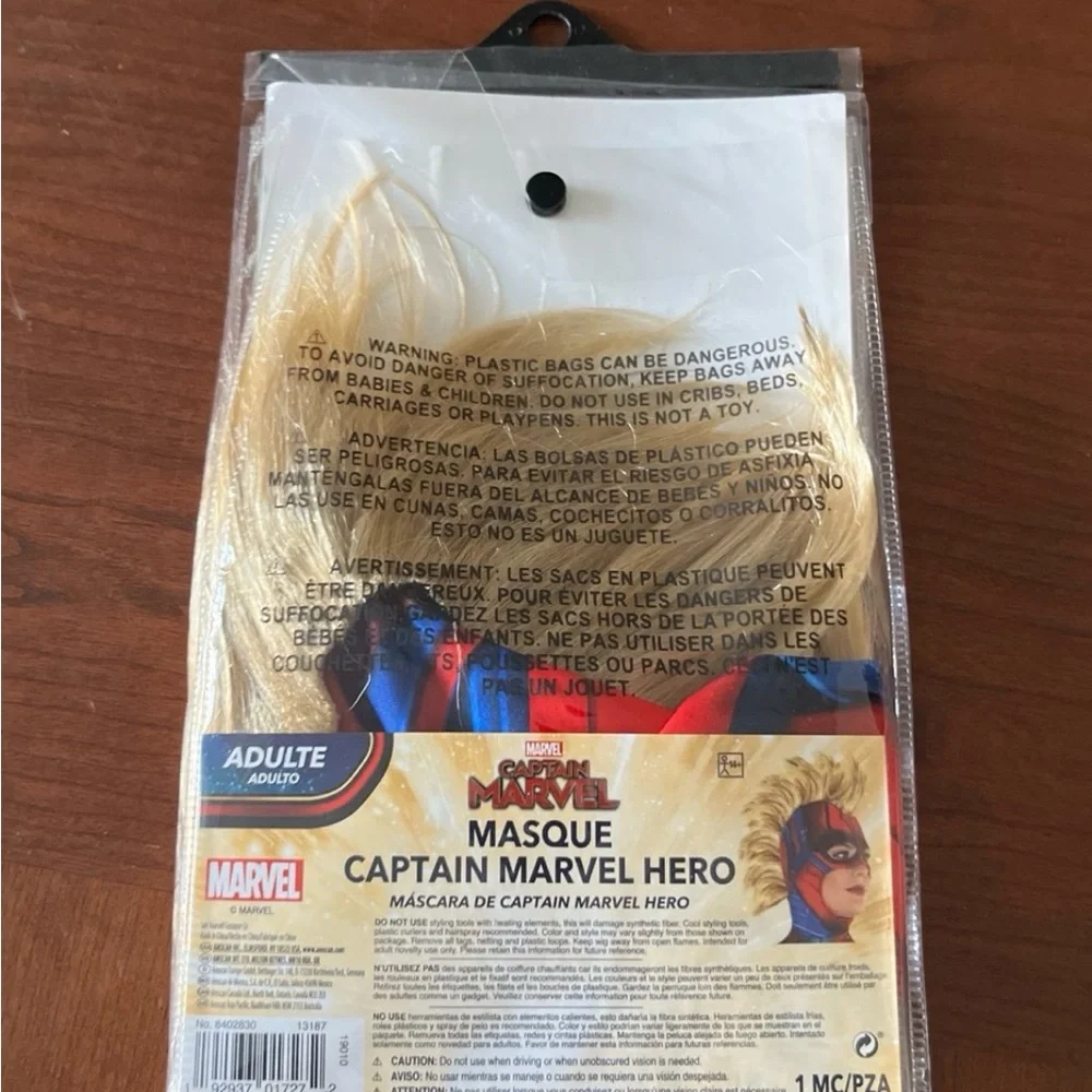 Marvel Captain Marvel Adult Costume